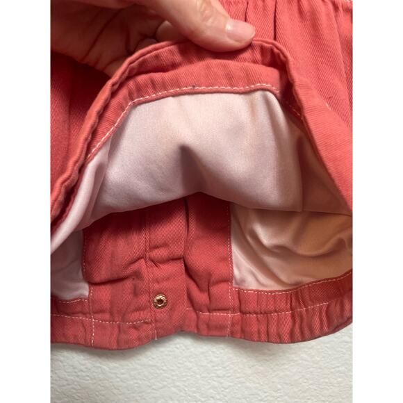 Tahari Girl  Size 3T Toddler Coral Button Front Jacket Z230 - Picture 7 of 9